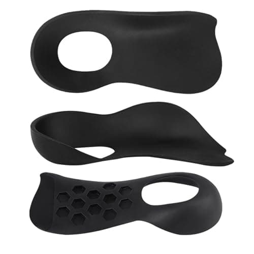 High Arch Supports Orthotics Shoe Insoles, Relieve Foot Pain & Over-Pronation(S/M/L)-bkM