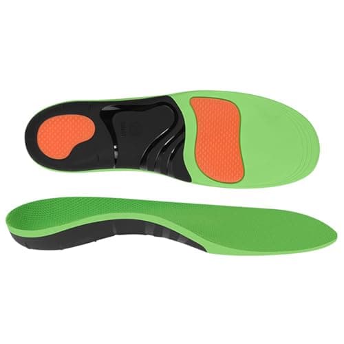 ThreeH Arch Support Insoles for Plantar Fasciitis and Flat Feet Pain Relief — Green