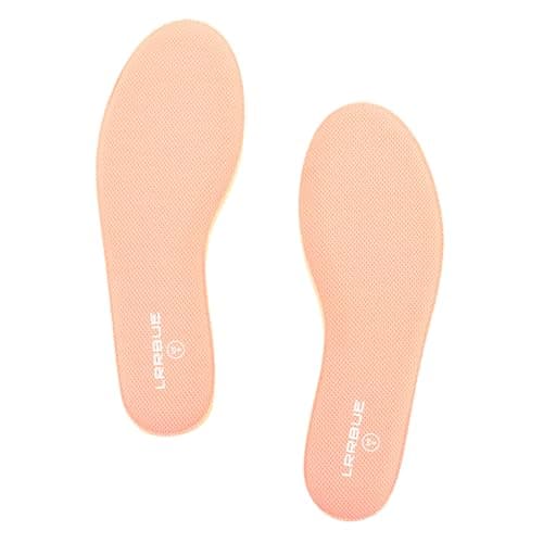 Memory Foam Insoles for Men - Comfort and Pain Relief for Work Boots, Running Shoes, and Sneakers — Women Pink