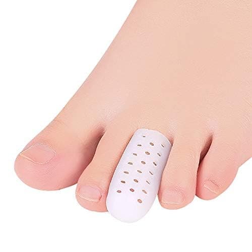 RooRuns White Toe Protector - 6 Pairs