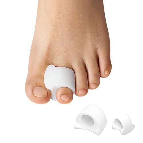Welnove Toe Separator for Overlapping Toes & Hammer Toes (2M, 1S)