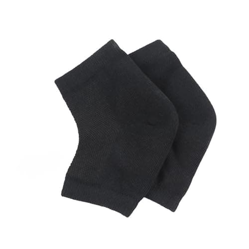 RooRuns Comfortable 2Pcs Gel Compression Sleeve for Haglund's Bump, Achilles Tendonitis & Bursitis Protection - One Size