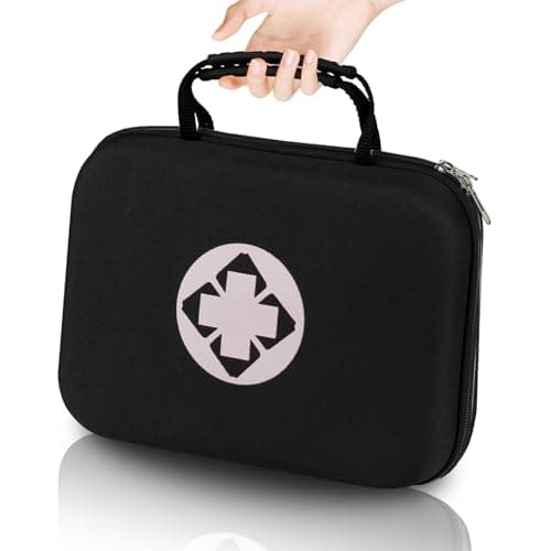 YIDERBO Portable Red First Aid Kit 299PCS Multi-Purpose Survival Gear Outdoor Yarding — 299Pcs-Plus-Black