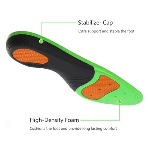 High Arch Support Insoles for Men and Women