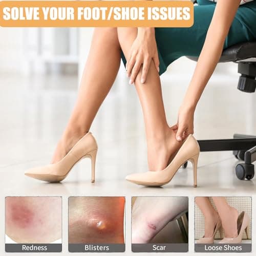 Ultra Soothing Heel Protectors for Loose Shoes, Men Women