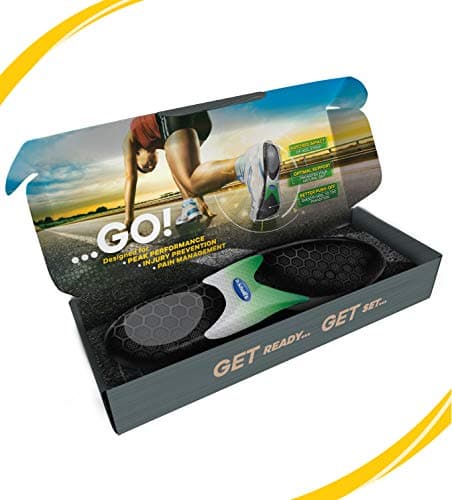 Dr. Scholl's Performance Running Insoles for Men & Women - Prevent Plantar Fasciitis, Shin Splints & Runner's Knee