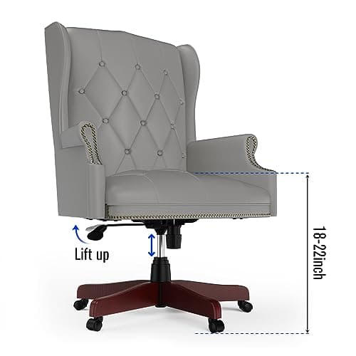 Ergonomic Executive Office Chair - Grey