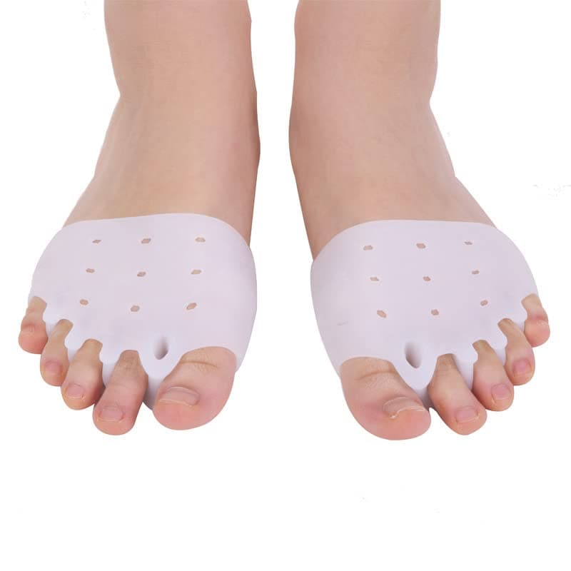 RooRuns Breathable Gel Toe Pads, Metatarsal Support (2PCS)