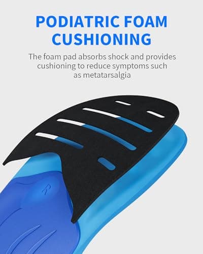WalkHero Arch Support Inserts for Plantar Fasciitis and Daily Walking