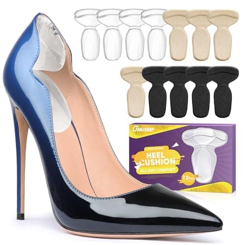 ONUEMP High Heel Pads for Women Men, Comfort Grips & Pain Relief — Multicolor