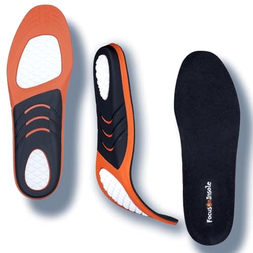 RooRuns High Arch Support Insoles for Flat Feet Pain Relief