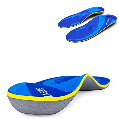 High Arch Support Metatarsal Pad for Plantar Fasciitis Pain Relief Insoles — Blue