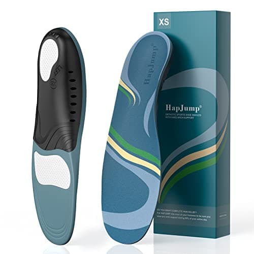 Plantar Fasciitis Pain Relief Feet Insoles with Arch Support and Motion Control for Men and Women — Turquoise