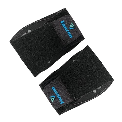 Arch Support Insoles (2PCS), Breathable Foot Support for Fallen, High, and Flat Feet - One Size, Black