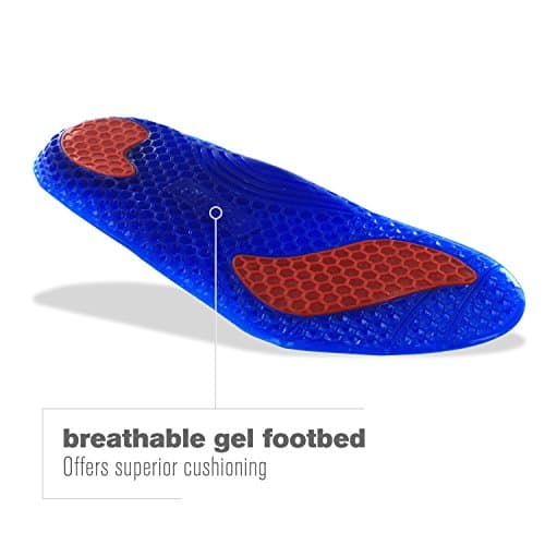 Airplus Gel Orthotics for Men and Women, Fits Any Shoe, Supports Heel, Arch & Ball