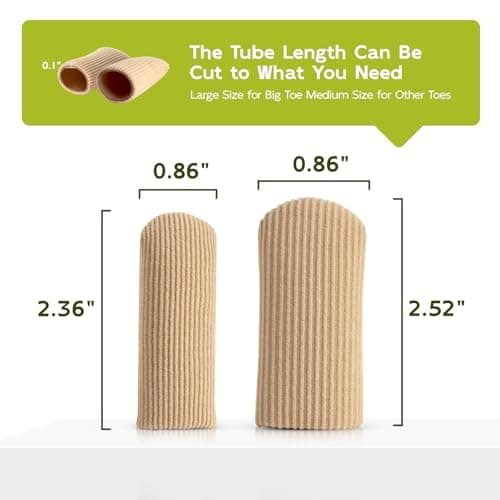 Toe Protectors for Corns, Blisters, and Ingrown Toenails - 8 PCS [Upgrade]