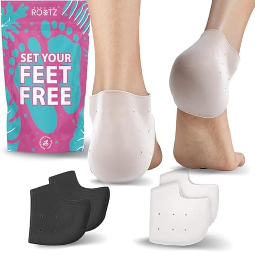 Shoe Heel Protectors - 2 Pairs Gel Pads for Heels