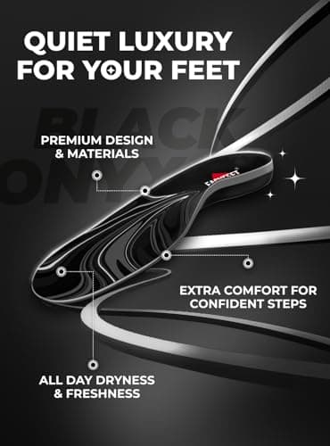 High Arch Support Insoles for Plantar Fasciitis - Odor Control & All Day Comfort