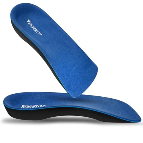 Envelop 3/4 Arch Support Inserts for Men and Women - Plantar Fasciitis, Flat Feet, Over-Pronation Relief - Running & Bas