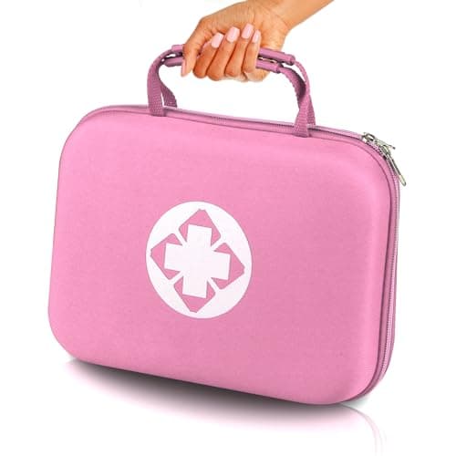 Red 300PCS Home & Hiking First Aid Kit for Emergency Gear — 300Pcs-Pink