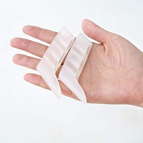 Pinkie Toe Separators for Foot Pain Relief - 3 Loop Design, 6 Pieces/3 Pairs