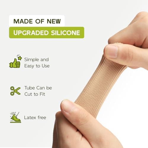 Toe Protectors for Corns, Blisters, and Ingrown Toenails - 8 PCS [Upgrade]