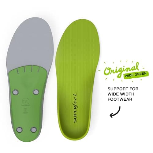 Superfeet Wide-Fit Support Insoles - Trim-to-Fit Arch Support Inserts