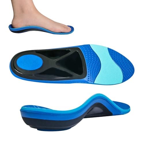 Rooruns Heavy Duty Plantar Fasciitis Orthotic Inserts for Men and Women