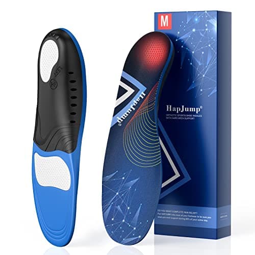 Plantar Fasciitis Pain Relief Feet Insoles with Arch Support and Motion Control for Men and Women