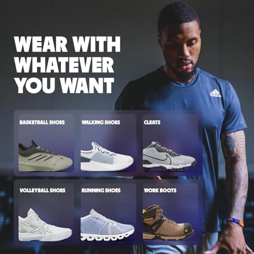 Move Game Day All-Purpose Support Insoles - Plantar Fasciitis, Running, Shock Absorption