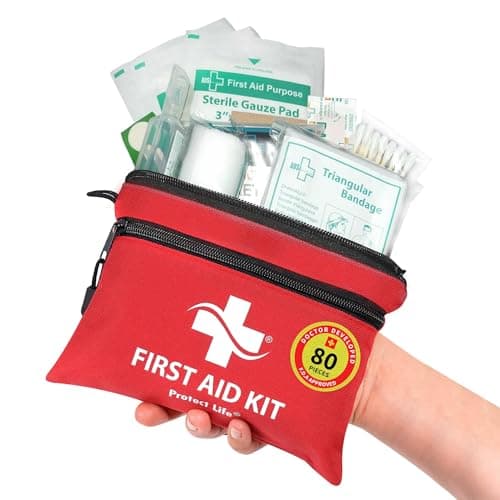Protect Life Business First Aid Kit for Office, School & Commercial Use - 200 Pieces — 80 Pieces