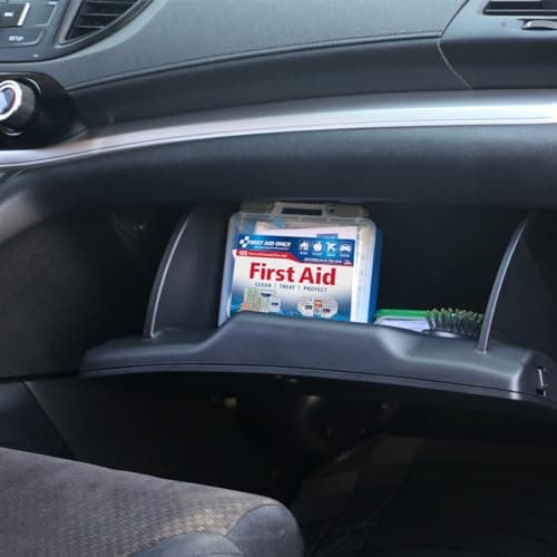 First Aid Only 91249 On-The-Go Emergency Kit for Car, Travel, Home & Business