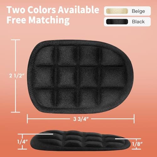 High Heel Pain Relief Cushions, Plantar Fasciitis Inserts (2 Pairs)