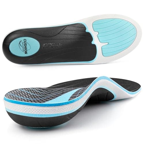 Heavy Duty Arch Pain Relief Insoles for Men Women - Plantar Fasciitis Orthotic Inserts
