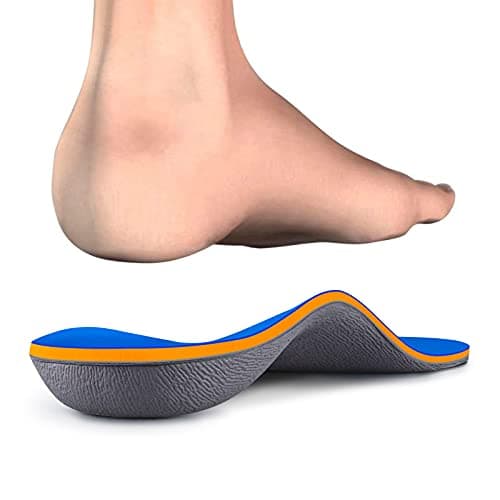 Kadalafil Arch Support Insoles for Flat Feet and Plantar Fasciitis Blue