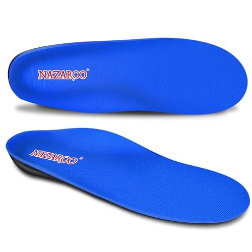 Orthotic Insoles for Plantar Fasciitis, Flat Feet, and Heel Spurs — Blue