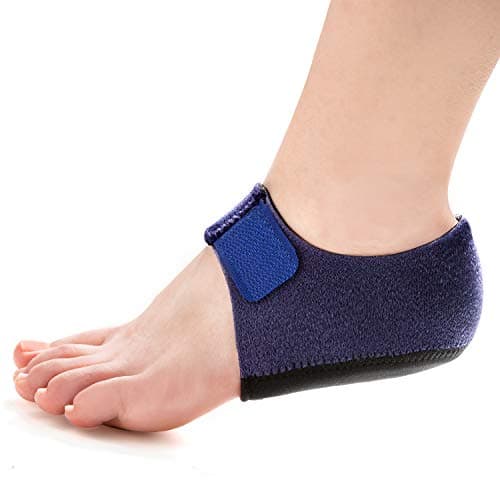 Welnove 2PCS Heel Protectors for Plantar Fasciitis, Heel Pain Relief