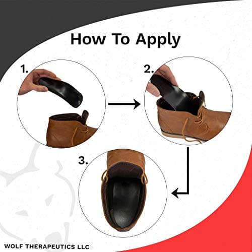 Dr. Wolf Arch Support Orthotic Inserts: Plantar Fasciitis Insoles for Men, Women's Arch Support (Men's 5/6, Women's 7)
