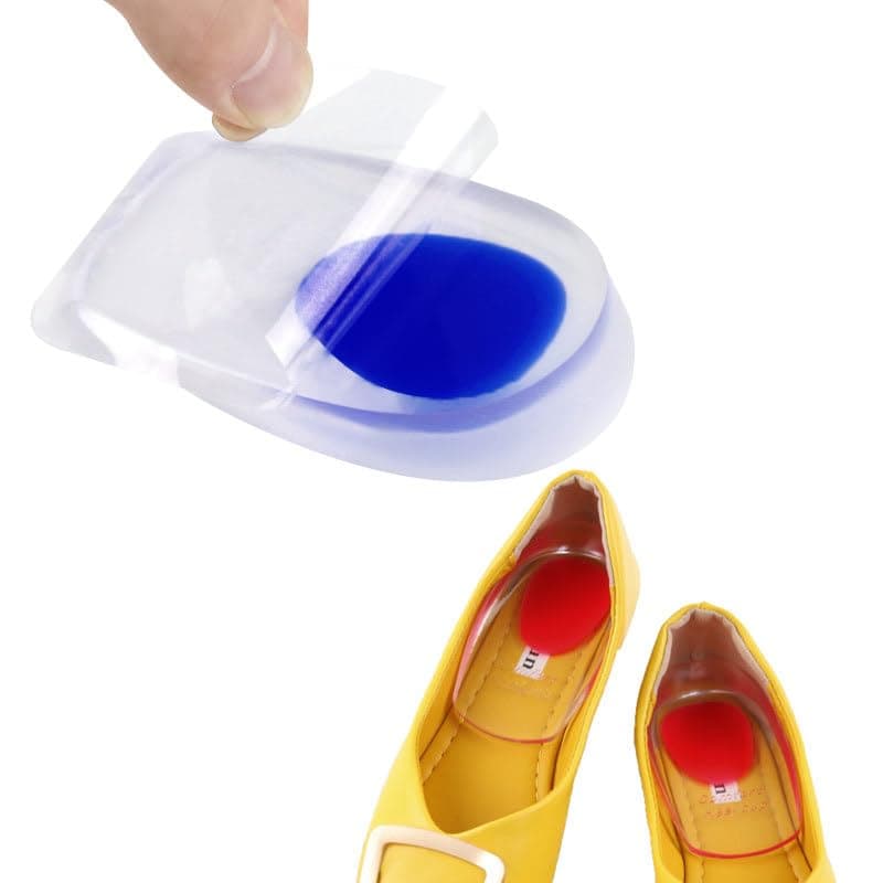 RooRuns Shock Absorption Gel Heel Pad Pair