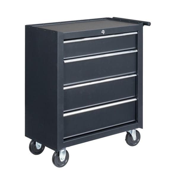 Effortless Organization Tool Cart - Durable, Spacious, and Versatile for Home or Workshop