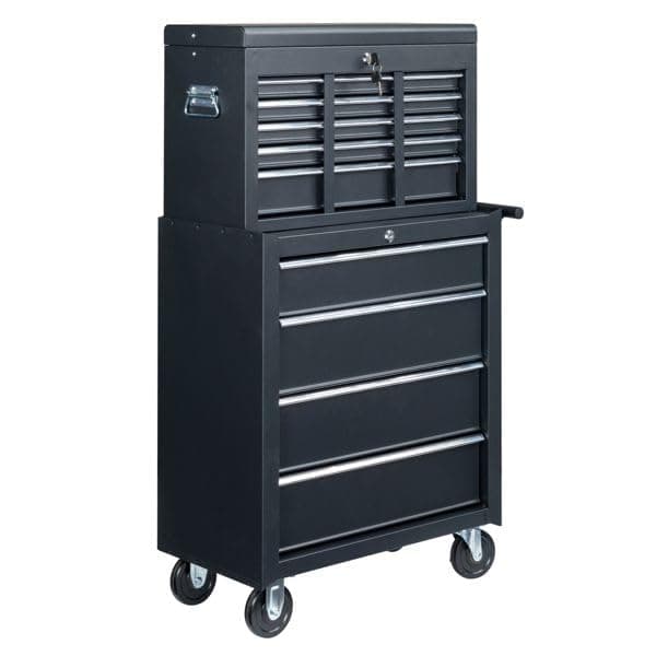 Effortless Organization Tool Cart - Durable, Spacious, and Versatile for Home or Workshop