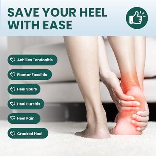 Plantar Fasciitis Heel Protectors for Men and Women