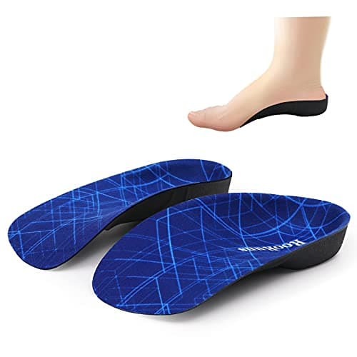 Orthotic Insole for Plantar Fasciitis Support - Women and Men, for Flat Feet, Over-Pronation, and Foot Pain