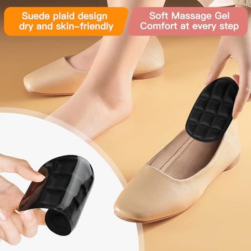 High Heel Pain Relief Cushions, Plantar Fasciitis Inserts (2 Pairs)