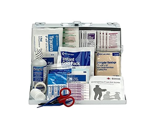 25-Person Emergency First Aid Kit for Home Renovation, Job Sites & Construction Vehicles, 106 Pieces
