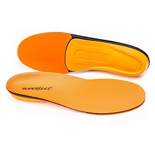 Superfeet All-Purpose High Impact Support Insoles (Orange) - Trim-To-Fit Arch Support Insert