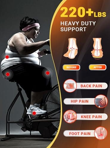 Heavy Duty Arch Support Inserts for Plantar Fasciitis - Foot Pain Relief - 220+ lbs - Men & Women
