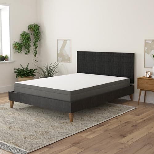 RooRuns 8 Daisy Firm Memory Foam Mattress with Edge Support and Air Grid - King