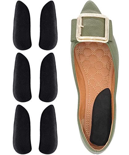Dr. Foot's Supination & Over-Pronation Corrective Inserts, Medial & Lateral Wedges for Foot & Knee Pain (3 Pairs, Beige) — Black(pu Gel)