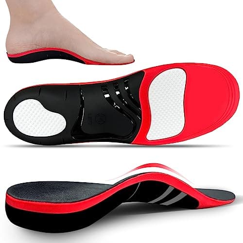 High Arch Support Insoles for Plantar Fasciitis Pain Relief